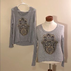 Two (2) Oversized Grey Shirts!